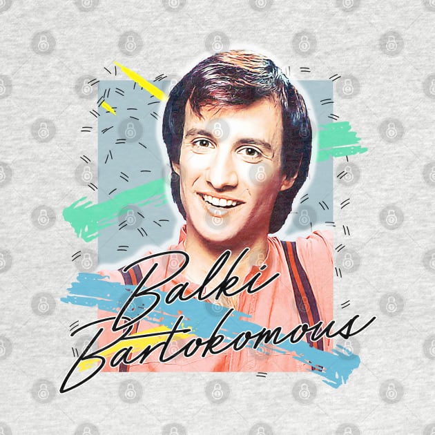 Balki Bartokomous / 1980s Aesthetic Fan Art Design by DankFutura